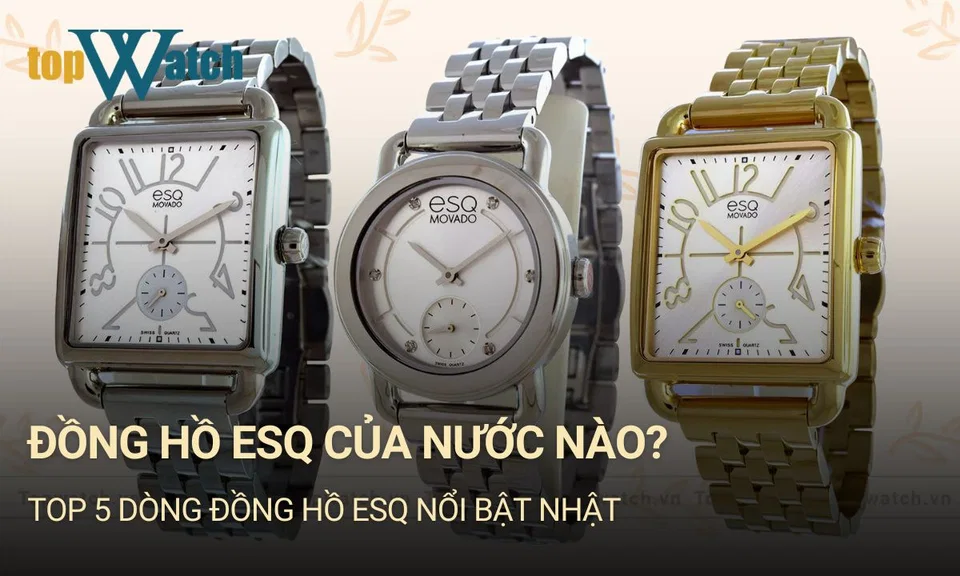 nguồn gốc thương hiệu đồng hồ esq by movado