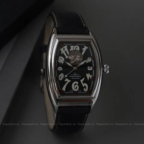 Đồng hồ Zeno Tonneau Retro Open Heart 8085U-h1