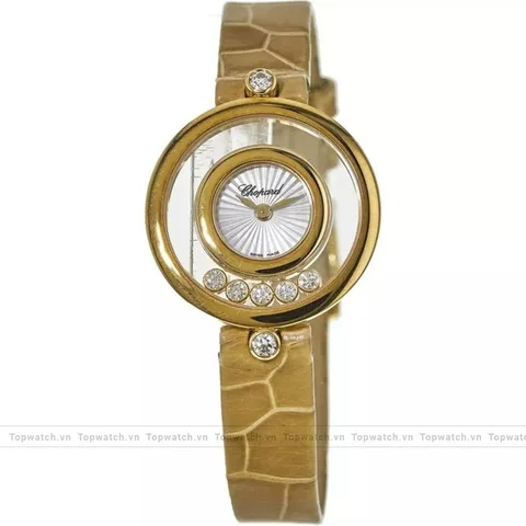 Chopard Happy Diamonds 209415-0001 Yellow Watch 25.8mm