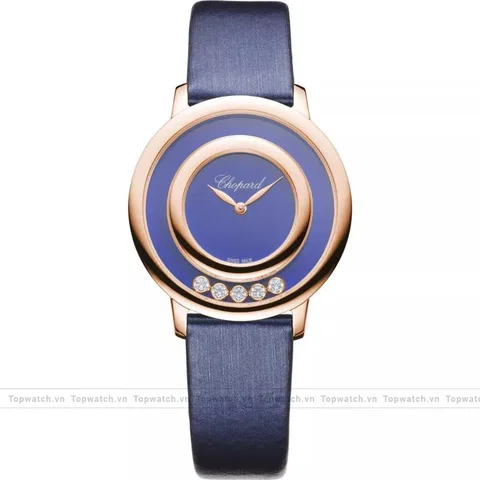 Chopard Happy Diamonds 209429-5105 Lapis Lazuli 32mm