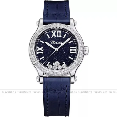 Chopard Happy Sport Ethical White Gold Watch 33mm