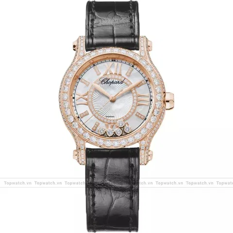 Chopard Happy Sport 274302-5003 18K Watch 30mm