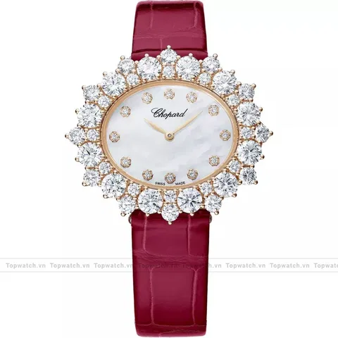 Chopard L’Heure Du Diamant 13A390-5100 Oval Watch 36mm