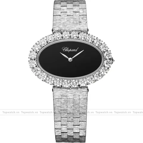 Chopard L'Heure Du 10a376-1008 Diamant Watch 39.20 x 33mm