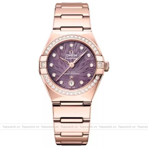 Omega Constellation 131.55.29.20.60.001 Sedna Purple Gold 29mm