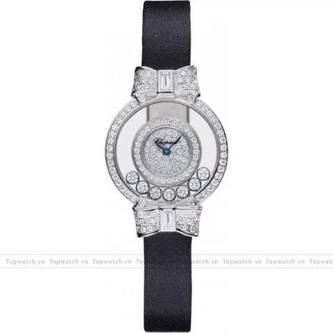 Chopard Happy Diamonds 205020-1001 18k Karat Watch 24mm