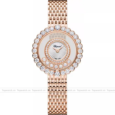Chopard Happy Diamonds 204180-5201 Icons 18k Watch 30.3mm