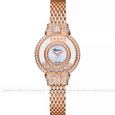 Chopard Happy Diamonds 205596-5201 Icons 18k Watch 25.8mm