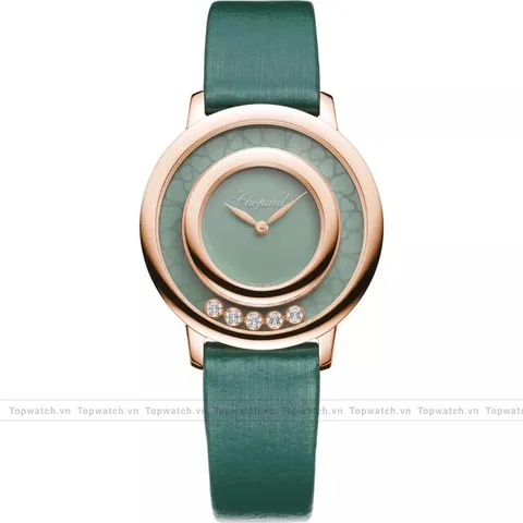 Chopard Happy Diamonds 209429-5107 Diamonds Agate 32mm