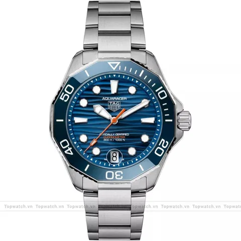 TAG Heuer WBP5111.BA0013 Aquaracer Blue Automatic Watch 42mm