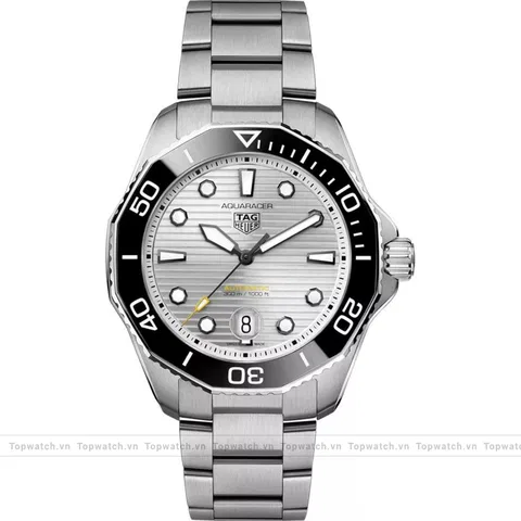 TAG Heuer WBP201C.BA0637 Aquaracer Automatic Grey Dial Watch 43mm