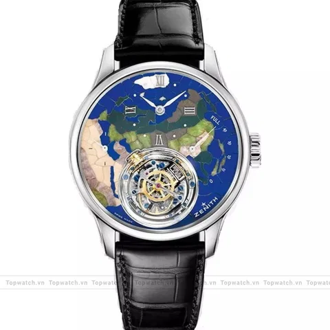 Zenith Academy Christophe Colomb Planete Blue Limited Watch 45mm