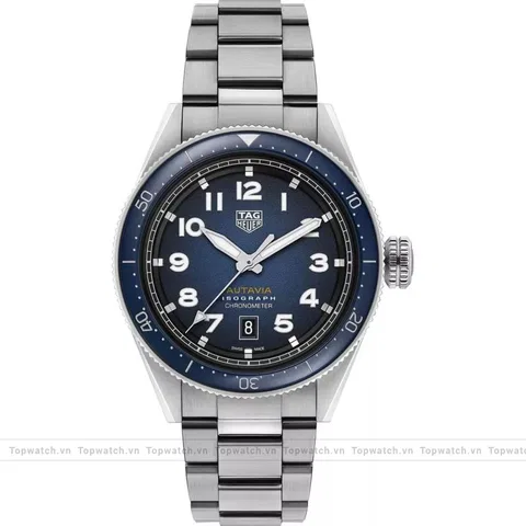 Tag Heuer Autavia WBE5112.EB0173 Isograph Watch 42mm