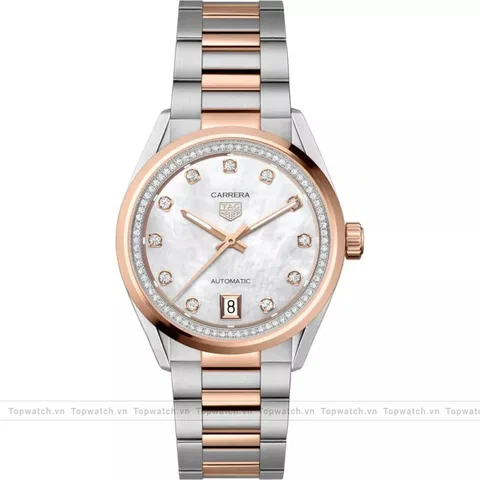 Tag Heuer Carrera WBN2351.BD0000 Two Tone Automatic Watch 36mm