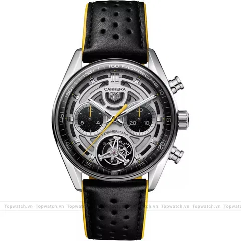 Tag Heuer Carrera CBS5012.FC6571 Black Limited Edition Watch 42mm