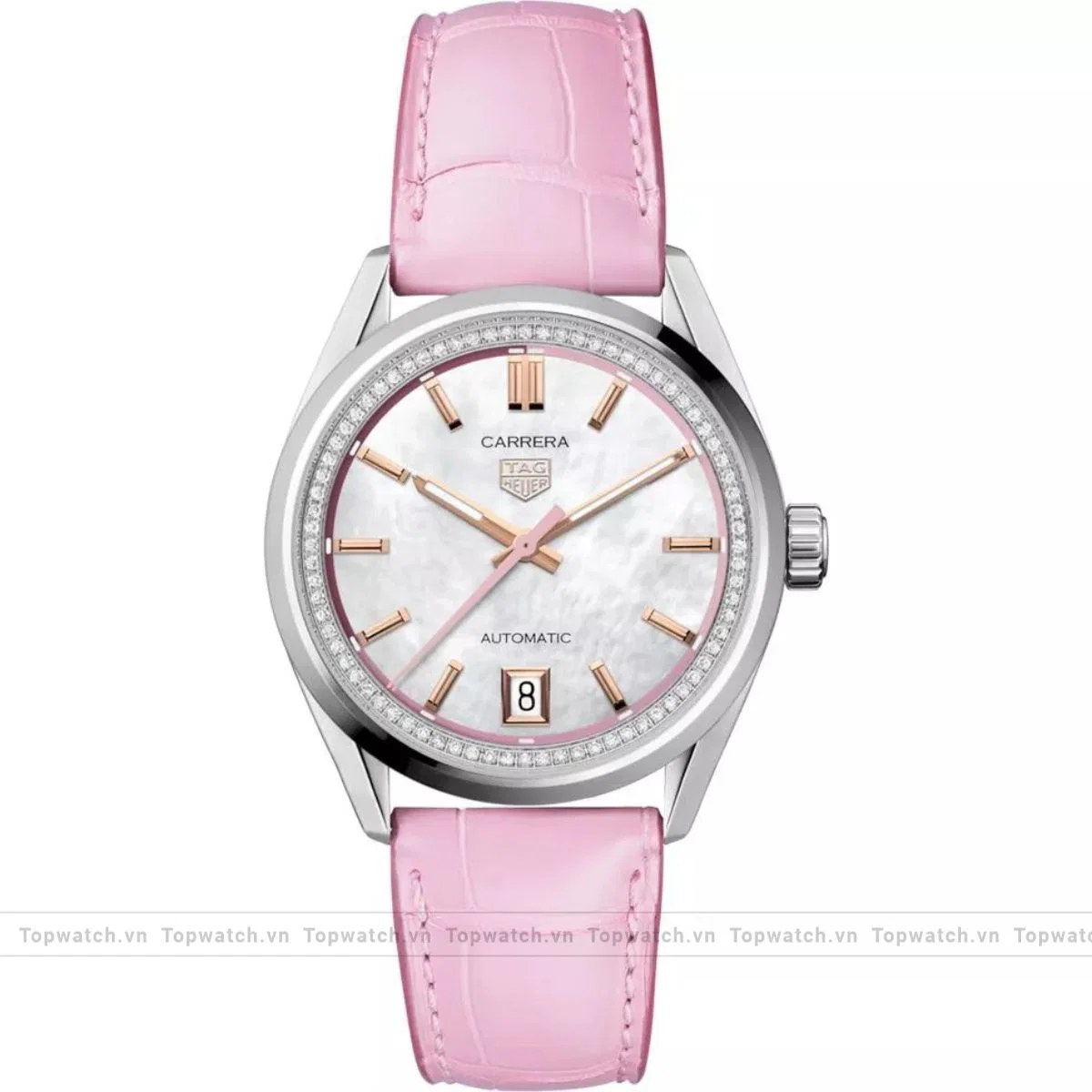 Tag Heuer Carrera WBN2315.FC8331 Pink Automatic Ladies Watch 36mm Tag Heuer Carrera WBN2315.FC8331 Pink Automatic Ladies Watch 36mm