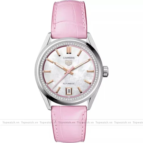 Tag Heuer Carrera WBN2315.FC8331 Pink Automatic Ladies Watch 36mm