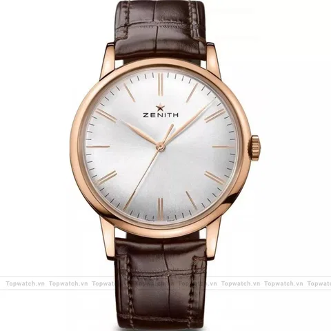 Zenith Elite 18.2270.6150/01.C498 18kt Rose Gold Watch 42mm