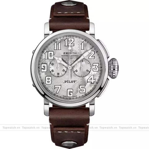 Zenith Pilot 05.2430.4069/17.1011 Type 20 Chronograph Watch 45mm