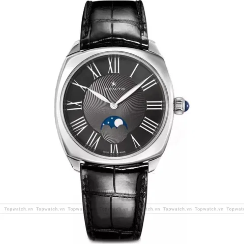 Zenith Star 03.1925.692/21.C714 Moonphase Automatic Anthracite 33 x 33mm