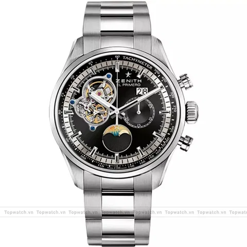 Zenith El Primero 03.2160.4047/21.M2160 Mens Stainless Steel Polished 45mm