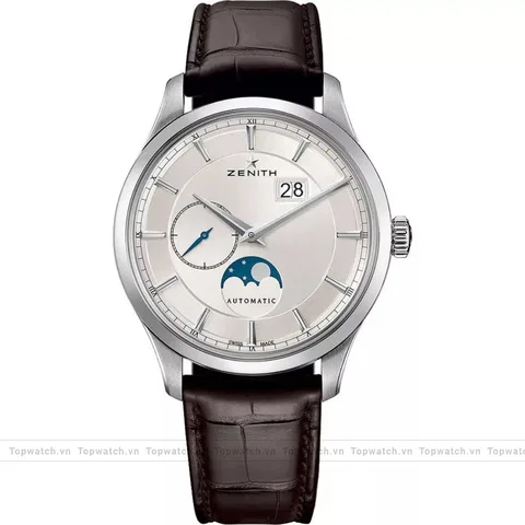 Zenith Elite 03.2143.691/01.C498 Captain Moonphase Watch 40mm