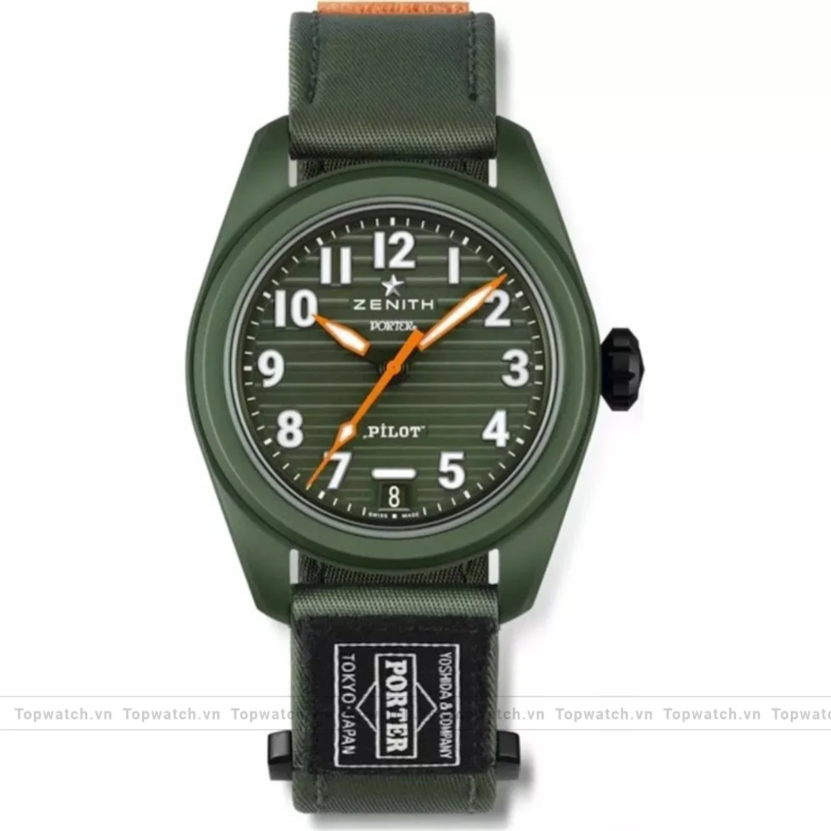 Zenith Pilot 49.4001.3620/63.I001 Automatic Porter Limited Edition Watch 40mm Zenith Pilot 49.4001.3620/63.I001 Automatic Porter Limited Edition Watch 40mm
