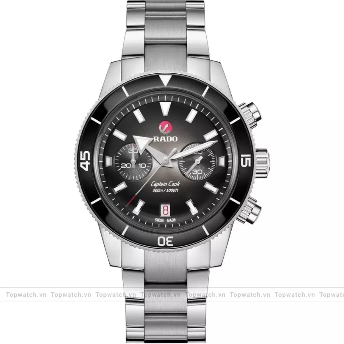 Rado Captain Cook R32145158 Chronograph Watch 43mm Rado Captain Cook R32145158 Chronograph Watch 43mm