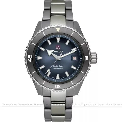Rado Captain Cook R32144202 High-Tech Ceramic Diver Watch 43mm