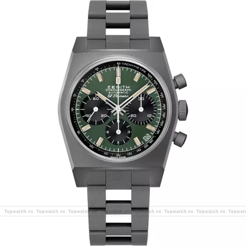Zenith Chronomaster 97.T384.400/57.M384 Revival Safari Watch 37mm