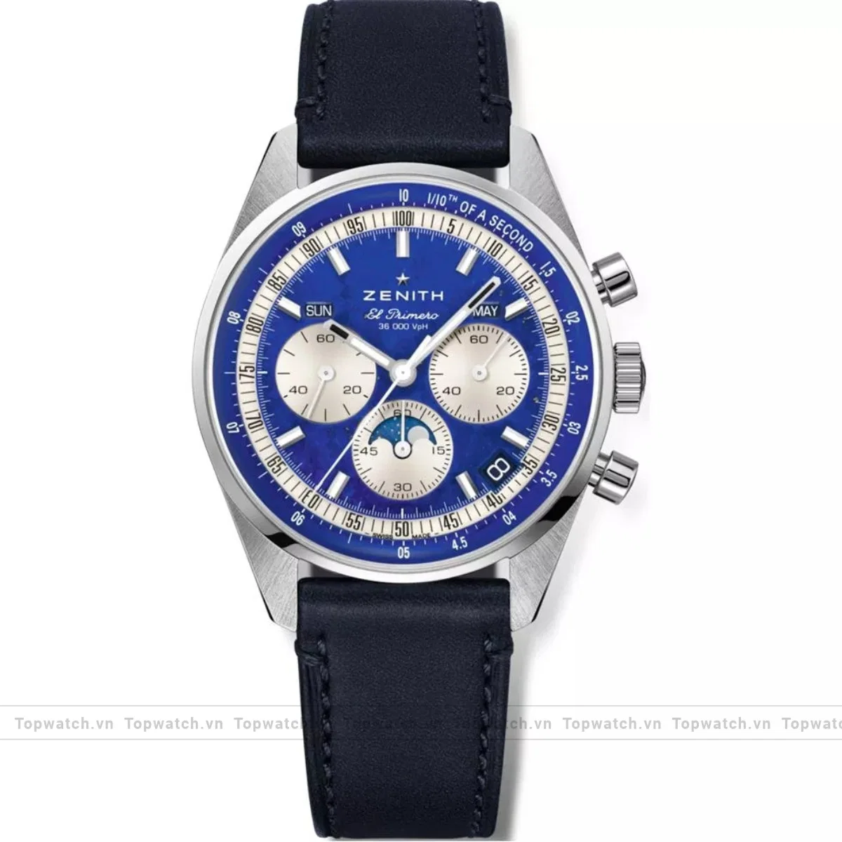 Zenith Chronnomaster 03.3400.3610/51.C910 Original Lapis Lazuli Watch 38mm Zenith Chronnomaster 03.3400.3610/51.C910 Original Lapis Lazuli Watch 38mm