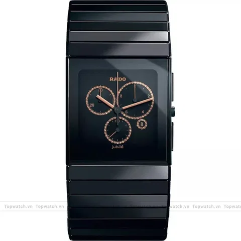 Rado Ceramica R21714722 Chronograph Men's Watch 35x36mm