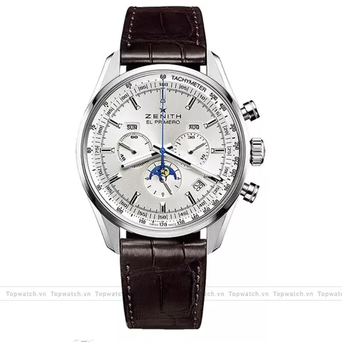 Zenith El Primero 03.2091.410/01.C494 Complete Calendar Moonphase Watch 42mm