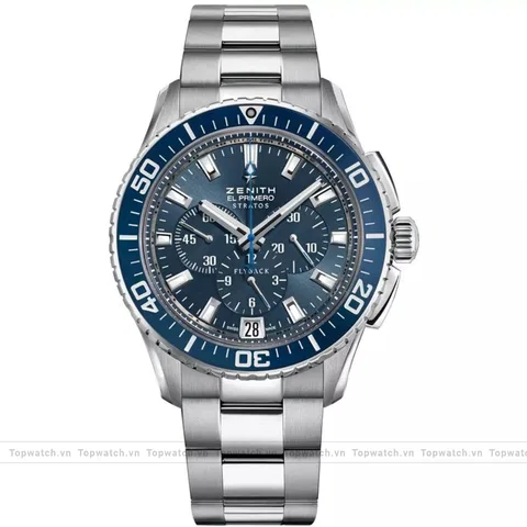 Zenith El Primero 03.2067.405/51.M2060 Stratos Flyback Watch 45.5mm