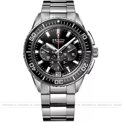 Zenith El Primero 03.2060.405/21.M2060 Mens Stainless Steel Polished 45.5mm