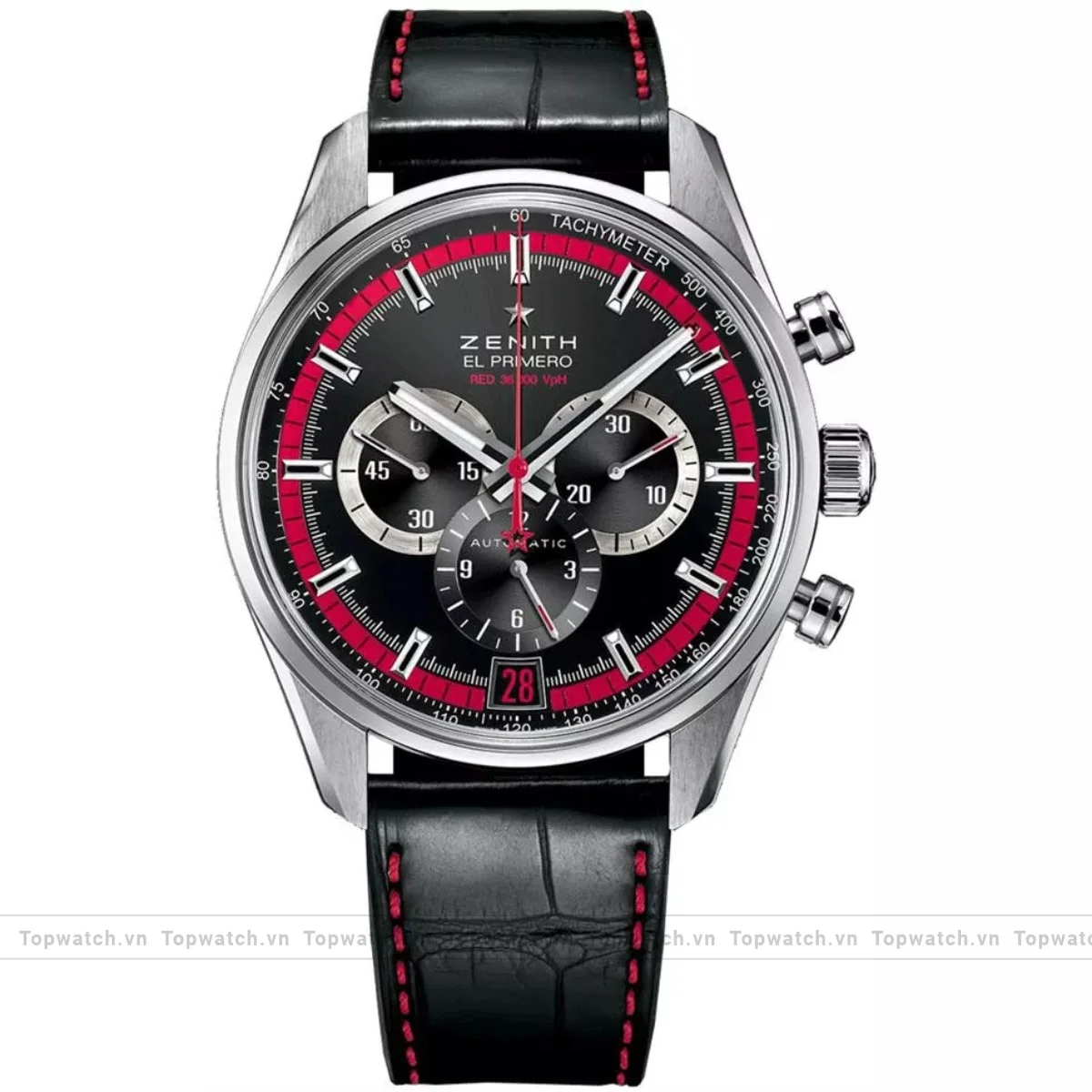 Zenith El Primero 03.2043.400/25.C703 Mens Stainless Steel Leather Watch 42mm Zenith El Primero 03.2043.400/25.C703 Mens Stainless Steel Leather Watch 42mm