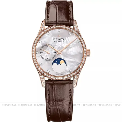 Zenith Elite 22.2312.692/81.C713 Lady Moonphase Watch 33mm