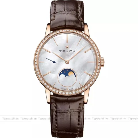 Zenith Elite 22.2320.692/80.C713 Lady Moonphase Watch 36mm