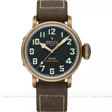 Zenith Pilot 29.2430.4069/63.I002 Type 20 Chronograph Watch 45mm