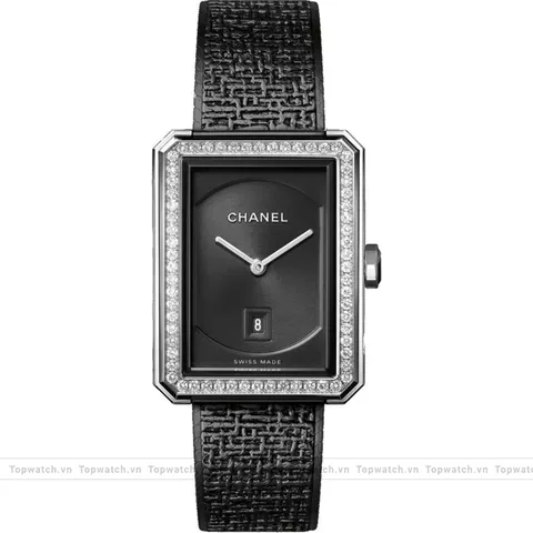 Chanel Boy Friend H5318 Tweed Watch 35mm