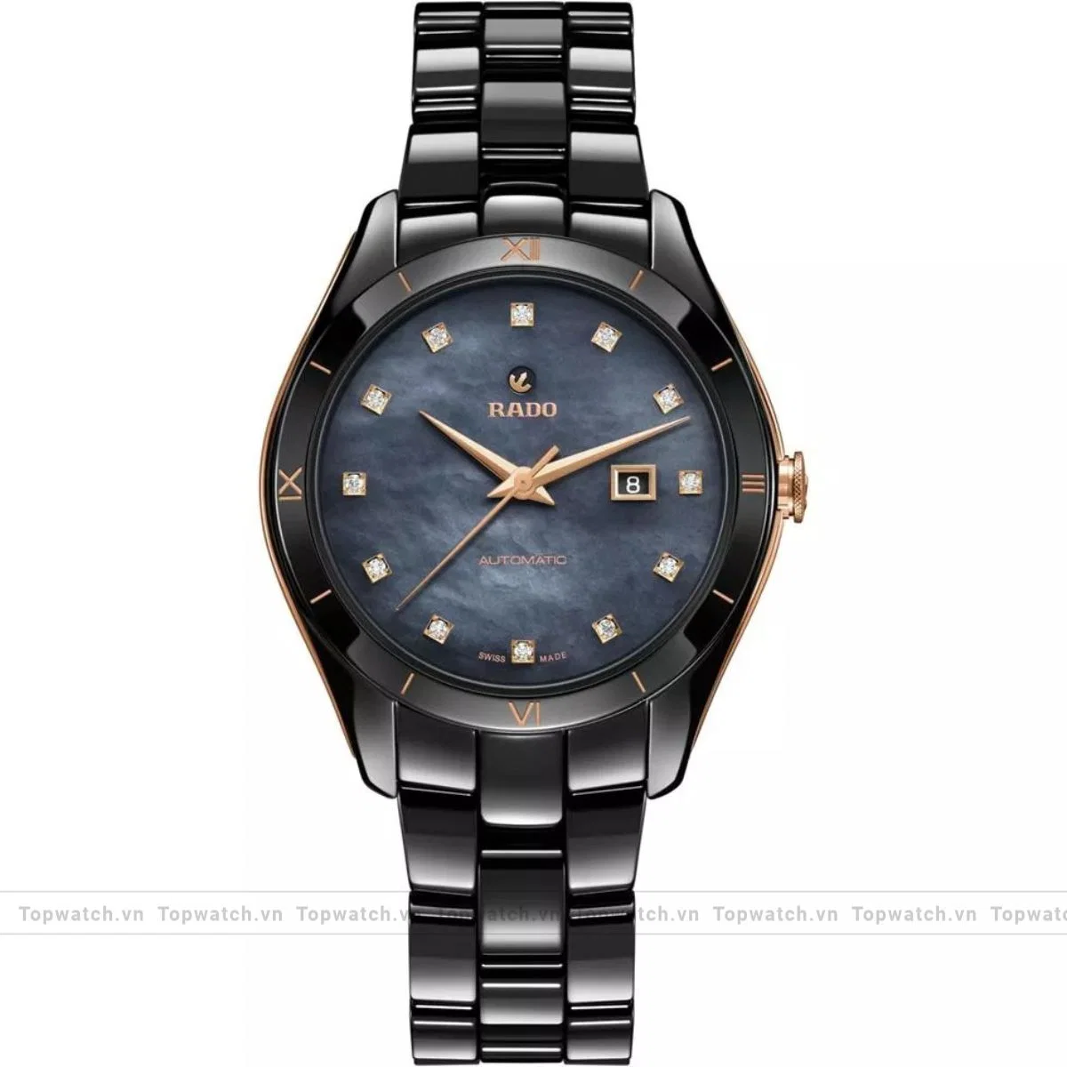 Rado Hyperchrome R32044902 Automatic Diamonds Watch 36mm Rado Hyperchrome R32044902 Automatic Diamonds Watch 36mm