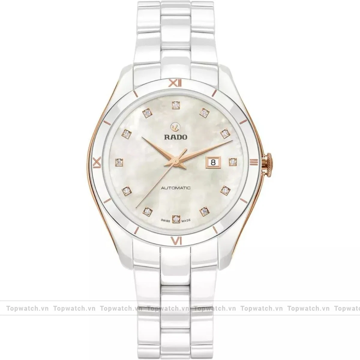 Rado Hyperchrome R32033902 Automatic Diamonds Watch 36mm Rado Hyperchrome R32033902 Automatic Diamonds Watch 36mm