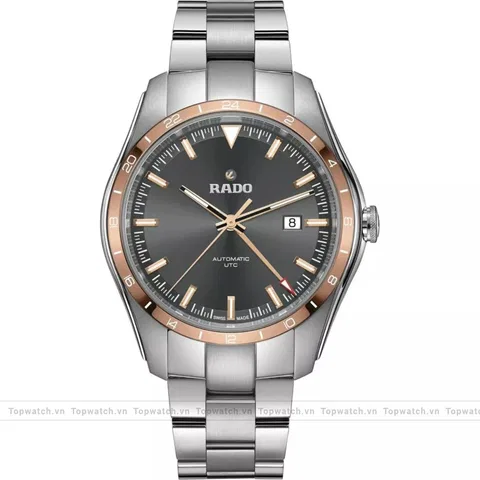 Rado Hyperchrome R32050163 Automatic UTC Watch 44mm