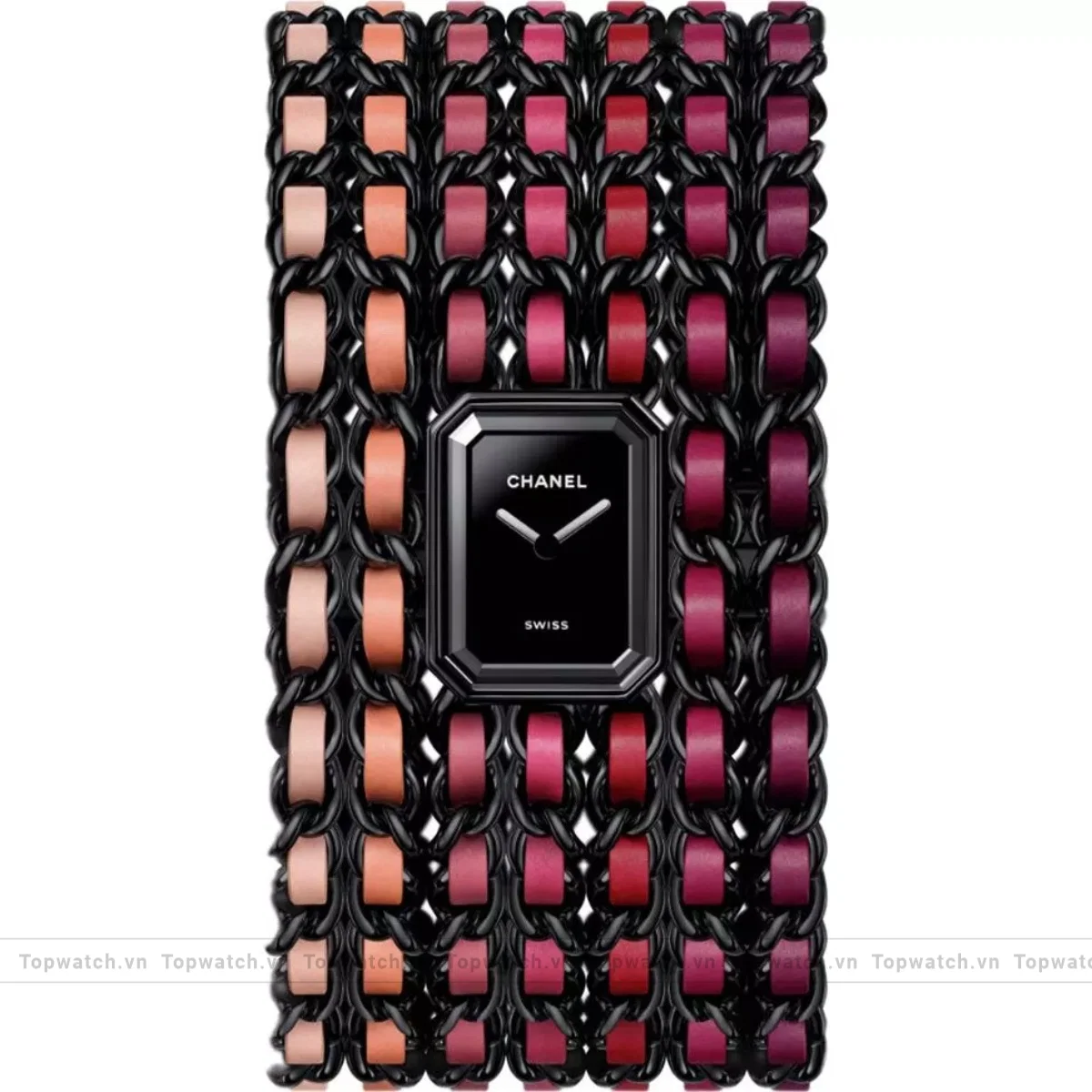 Chanel Premiere H10329 Cuff Blush Watch 19.7x15.2x7.5mm Chanel Premiere H10329 Cuff Blush Watch 19.7x15.2x7.5mm