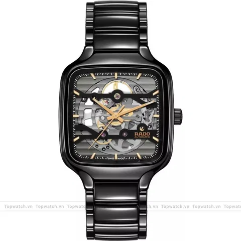 Rado True Square R27124162 Automatic Skeleton Watch 38mm