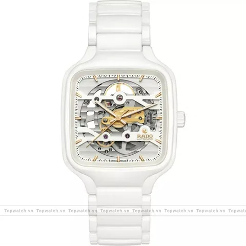 Rado True Square R27126012 Automatic Skeleton Watch 38mm