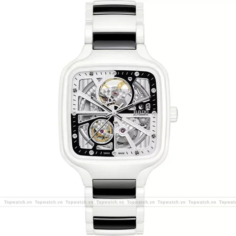 Rado True Square R27073752 Open Heart Diamonds Limited Edition Watch 38mm