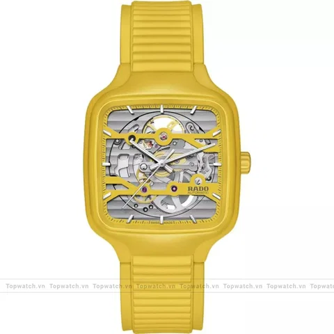 Rado True Square R27177255 Automatic Yellow Watch 38mm