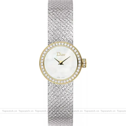 Christian Dior La Mini D De Satine CD040120M003 Watch 19mm