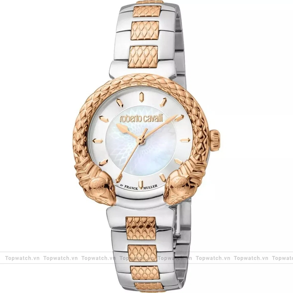 Roberto Cavalli by Franck Muller RV1L190M0081 Two Tone Watch 32mm Roberto Cavalli by Franck Muller RV1L190M0081 Two Tone Watch 32mm